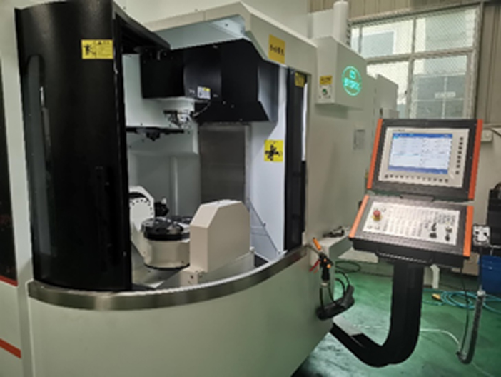 Vertical Trunnion Five-Axis Machining Center